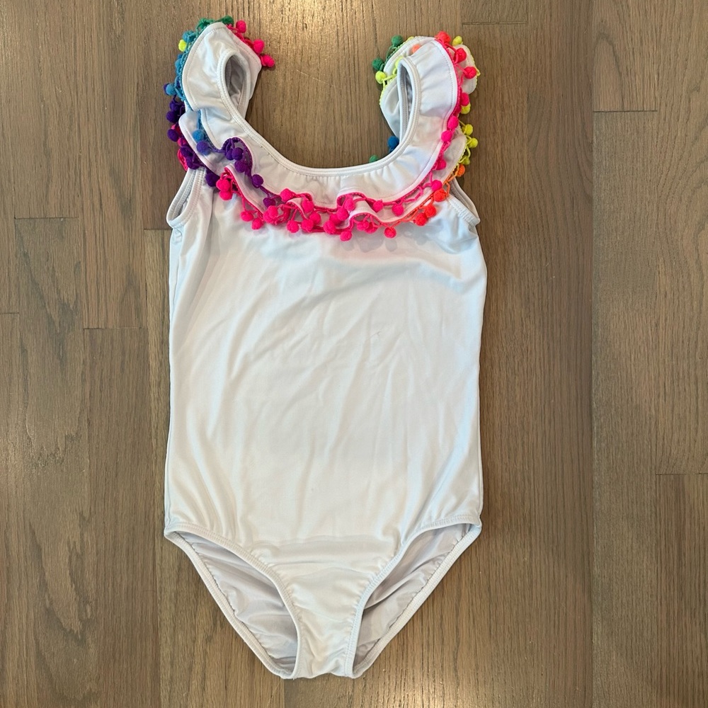 PilyQ Pom Pom Bathing Suit - Picture 2 of 7